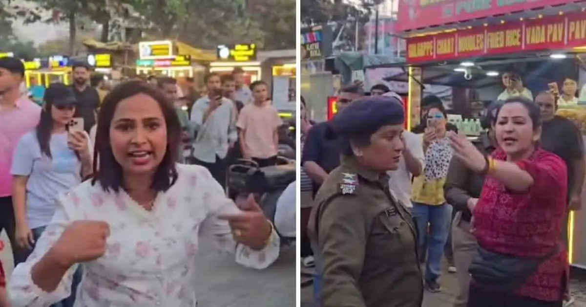 Haldwani News Today: YouTuber blogger Jyoti Adhikari and Sunita Bhatt clash fight kathgodam uttarakhand live update