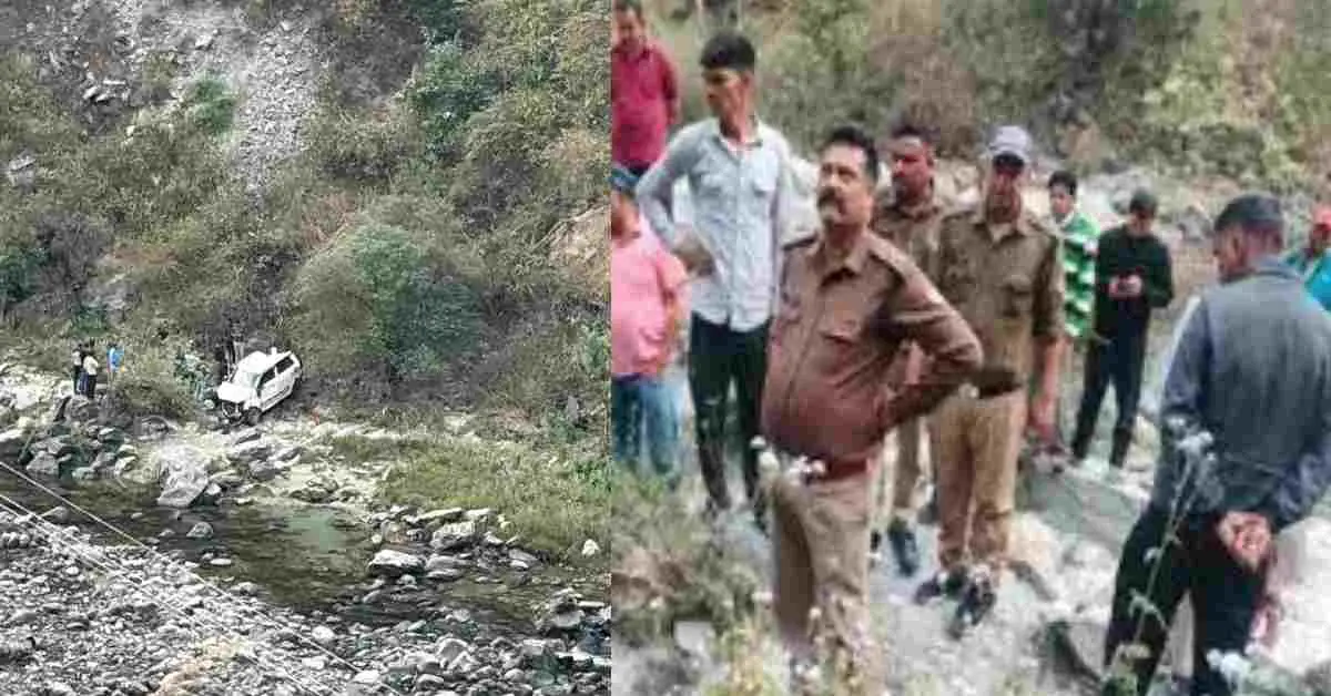 Almora car accident: bank cashier Subhash Bisht died sult road today uttarakhand live