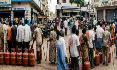 Gas cylinder booking time: panic caused by the death of two elderly people uttar pradesh shortage breaking news today