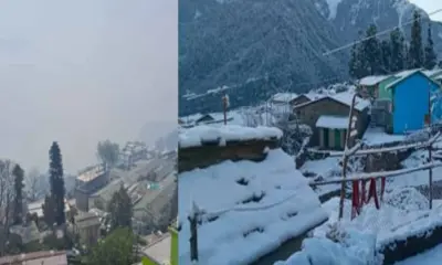 Uttarakhand weather news: Rain and snowfall bring back cold, mausam update.