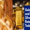 Big breaking news: gold silver rate today price reduced in market latest update live