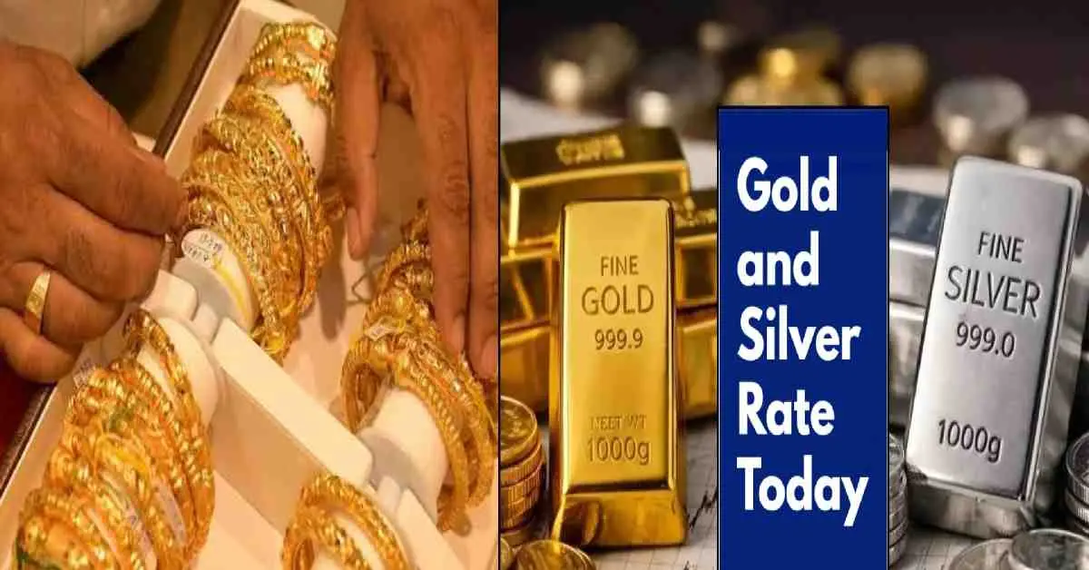 Big breaking news: gold silver rate today price reduced in market latest update live
