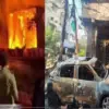 Indore car charging fire: breaks out at EV car charging station in Indore, cylinder bursts, 8 died of family