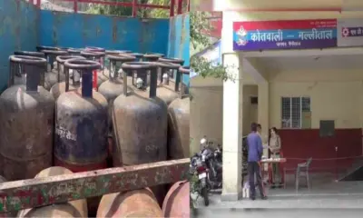 Nainital cylinder news today: Pickup loaded with comercial cylinders caught in Mangoli, driver absconding latest news today