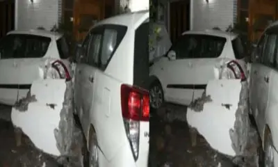 Uttarakhand dehradun car Accident today: rohit philip died on the spot many injured in old survey road
