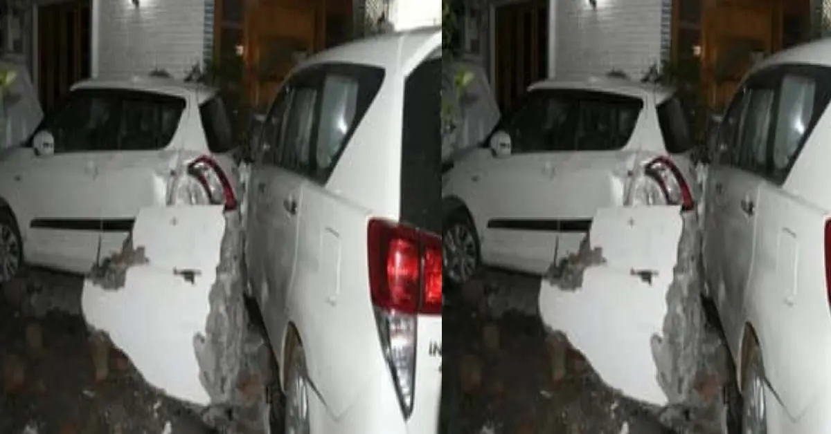 Uttarakhand dehradun car Accident today: rohit philip died on the spot many injured in old survey road