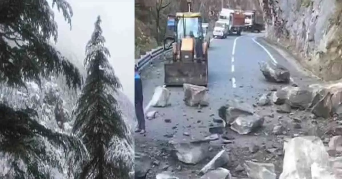 Uttarakhand weather landslide: Badrinath Highway closed due to heavy rains; scientists surprised by snowfall in March