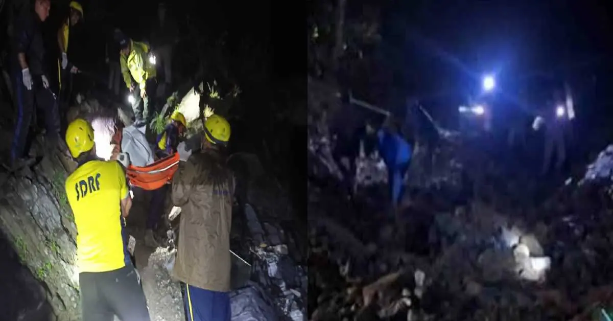 chamoli car Accident today ex army soldier darshan singh died uttarakhand breaking live today