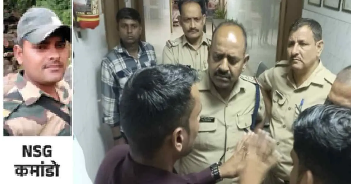 Roorkee accident news today: NSG commando Dhan prakash died after bike being hit by roadways bus