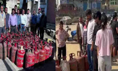 Uttarkashi news today: People returned disappointed after waiting in line for hours; they did not get gas cylinders