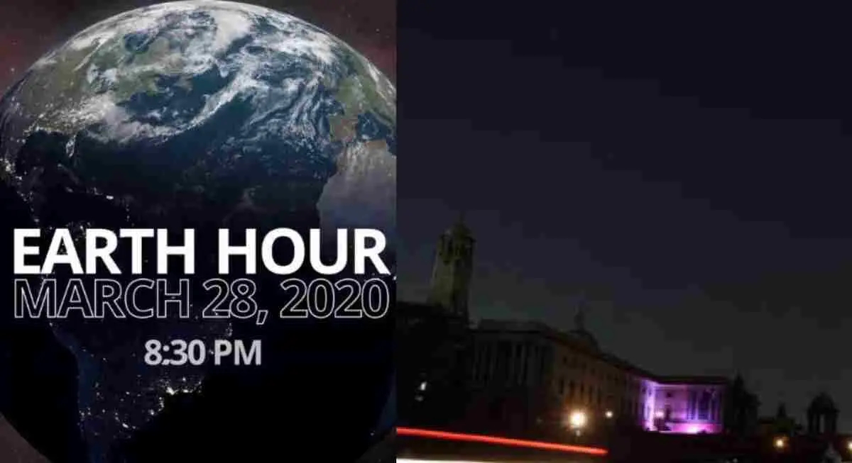Earth hour 2026 uttarakhand 28 March 8:30 to 9:30 p.m.