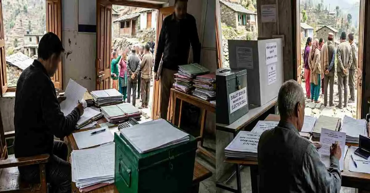 Nainital gram pradhan news: bhadretha winning village head lost his seat name on voter list in 2 places dhanachuli dhari panchayat election: