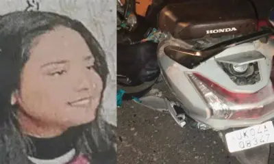 Nanakmatta scooty accident today: Monica Sagar from Haldwani, returning from Purnagiri, died 2 injured khatima road
