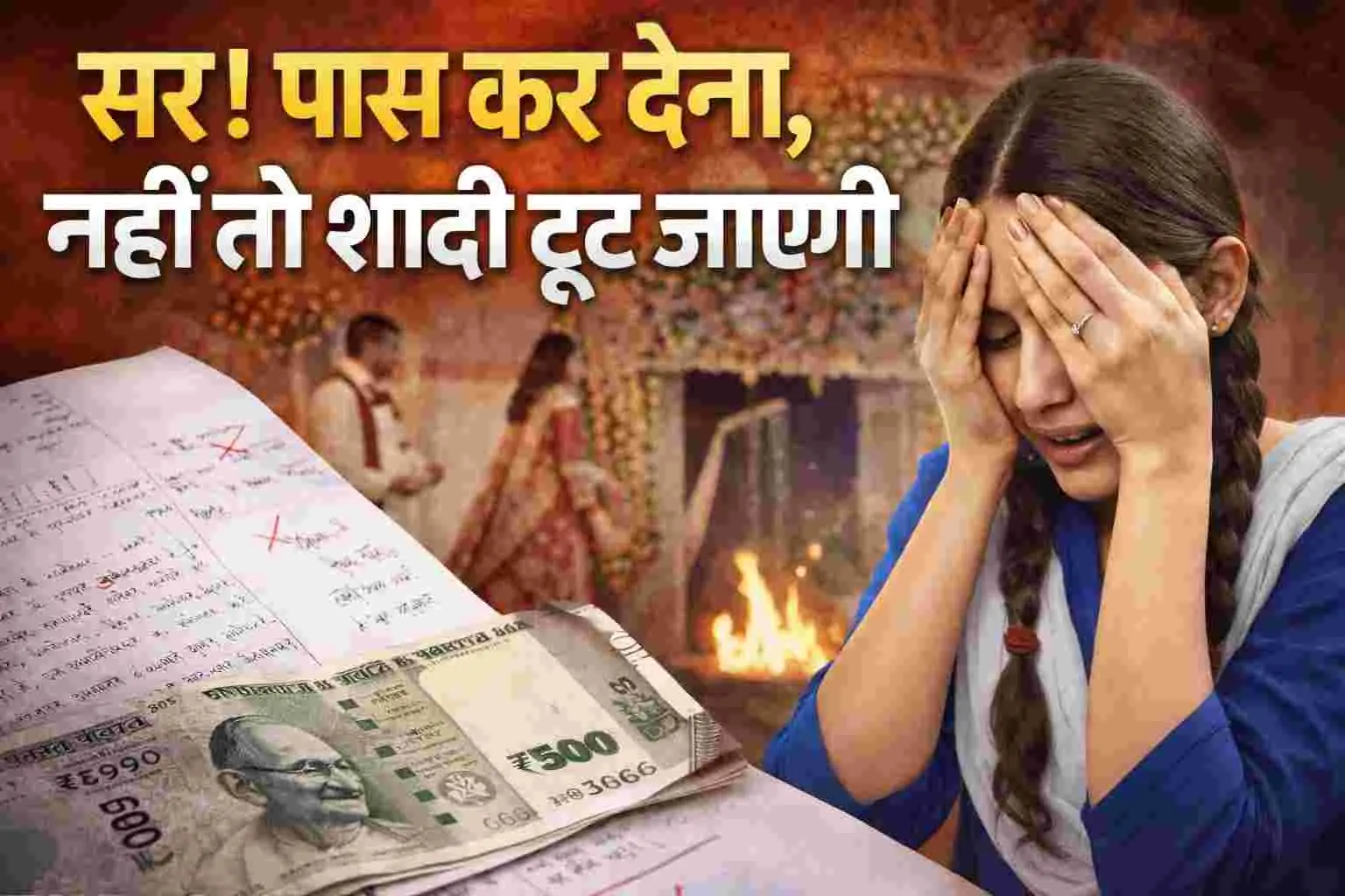 UP board exam 2026 Appeal for pass due to marriage issue