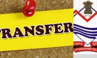 Uttarakhand police transfer 2026: bumper transfers of traffic inspector police department.