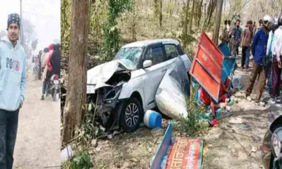 Kaladhungi accident news today: Juice seller abhishek singh died due to car collision bajpur road uttarakhand breaking live update