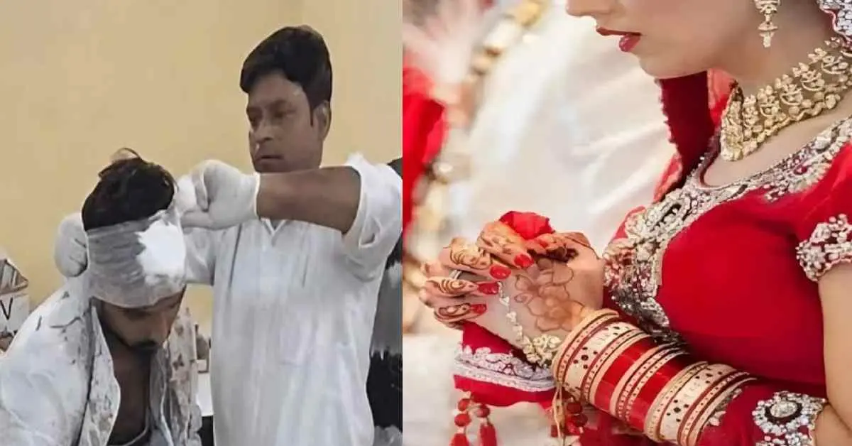 Uttarakhand Marriage news Bilaspur: Suhagrat Turns Violent, Groom Injured in Clash After Bride Refuses to Stay.