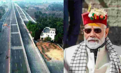 PM modi and CM Yogi Uttarakhand visit Delhi Dehradun Expressway inauguration Infrastructure development