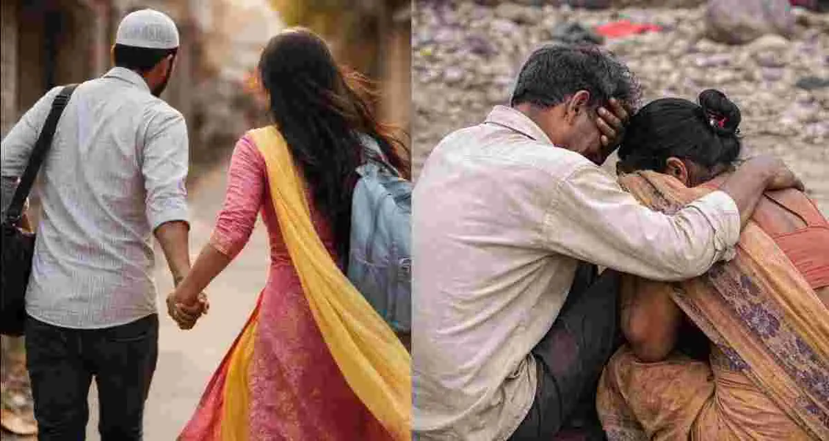 Haldwani breaking news Hindi muslim tailor love affairs family leaves the city