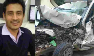 Nainital road accident news today Almora Pramod Singh lost Life zero point Area uttarakhand breaking news