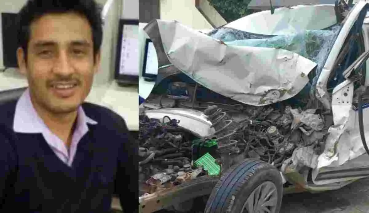 Nainital road accident news today Almora Pramod Singh lost Life zero point Area uttarakhand breaking news