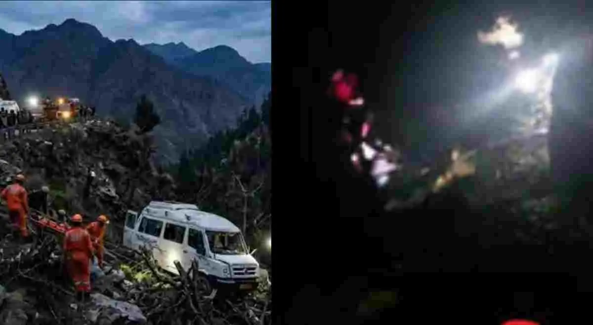 kullu News Himachal pradesh mandi area traveller fall in ditch