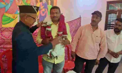 Berinag news today: Deepak Nevliya welcomed as Berinag BJP Foundation Day Monitoring Committee member