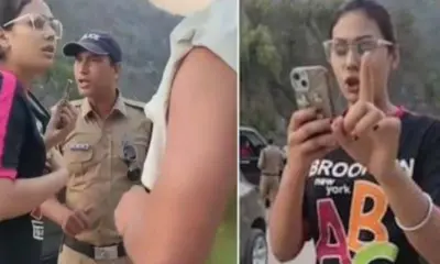 Rishikesh news today: women Tourists drinking alcohol on the banks of the Gange ghat viral video uttarakhand live hindi coverage latest breaking update