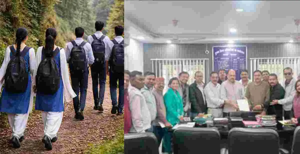 Uttarakhand School New Time table controversy New Education Policy 2026 teachers protest