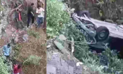 Uttarakhand breaking news: Nainital car accident today bhowali Nainiband kainchi dham area