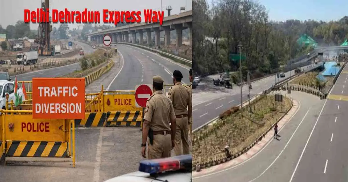 Delhi Dehradun Expressway closed: PM Narendra Modi visit, Delhi Dehradun Expressway route diverted today uttarakhand big breaking news
