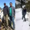 Sara Ali Khan Uttarakhand: bollywood actress reached tehri garhwal, enjoyed 18 km trekking, snowfall breaking news today