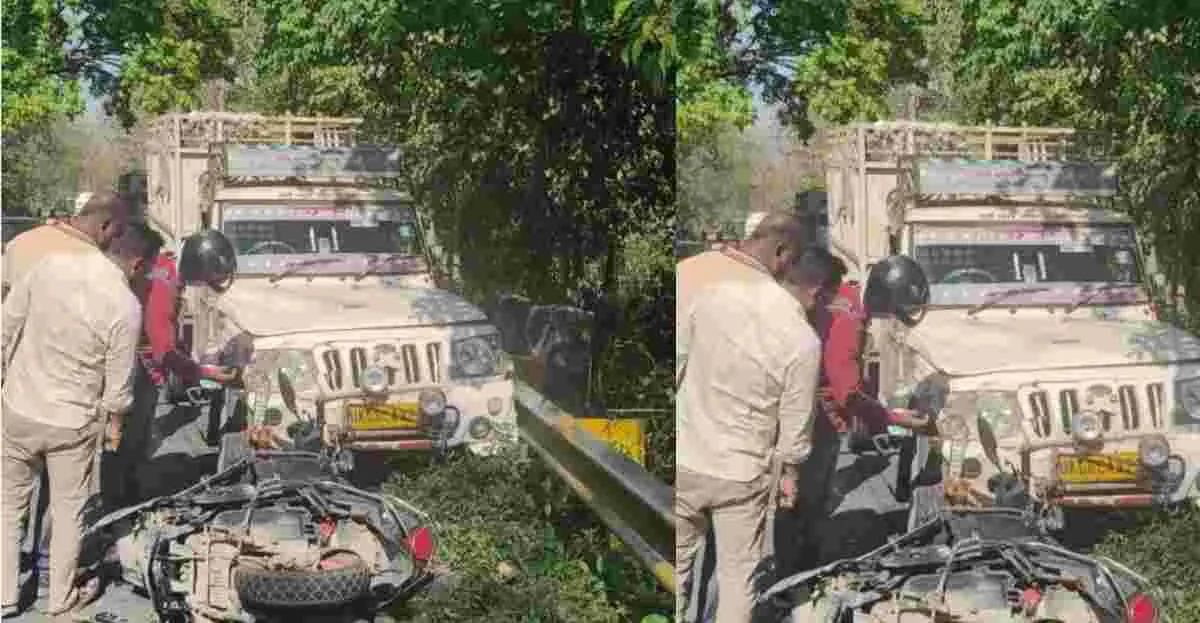 Uttarakhand: Haldwani Road accident today kaladhungi road scooty pickup collision Bhawana Rawat lost Life