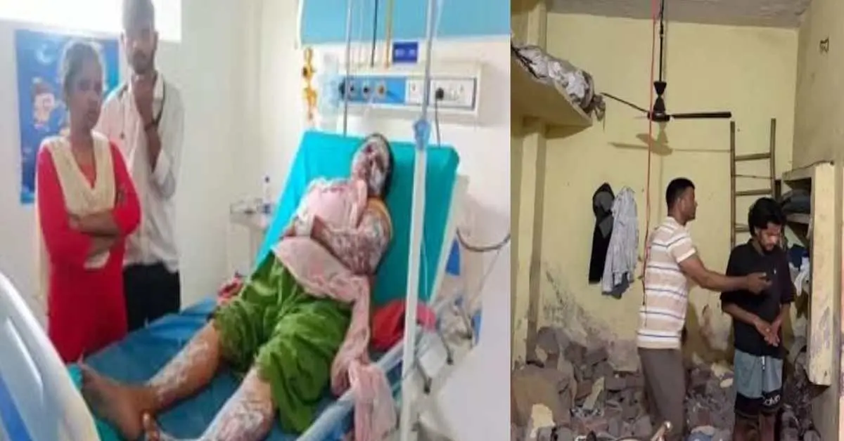 Rudrapur news today: 5 injured rudrapur gas cylinder blast breaking udham Singh Nagar Uttarakhand live update