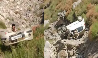 Dharchula Pithoragarh Accident today: car fell into ditch driver kamal ram died on the spot road News.