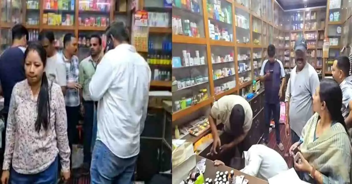 Haldwani News Today: Drug bust in Haldwani, Banbhulpura Medical Store seized nainital breaking uttarakhand medical store near me