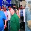 Haldwani accident news today: police soldier constable pushkar rautela badly injured by dumper bailbaba rudrapur road nainital uttarakhand breaking news