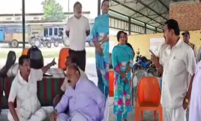 Tilak Raj Behar MLA Kichha: MLA Tilak Raj Behar said that officials beaten with shoes Controversy breaking news Uttarakhand live update