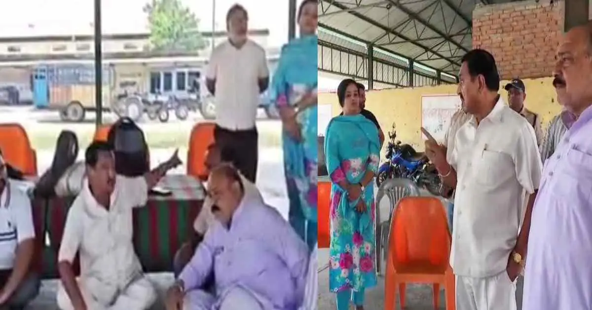 Tilak Raj Behar MLA Kichha: MLA Tilak Raj Behar said that officials beaten with shoes Controversy breaking news Uttarakhand live update