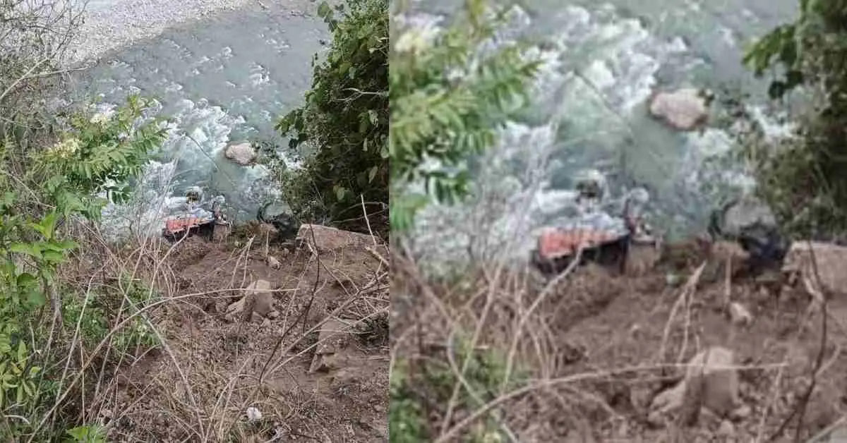 Tehri Garhwal road accident: Truck carrying govt ration falls into Yamuna river in nainbagh today, 1 missing dehradun uttarakhand breaking news live