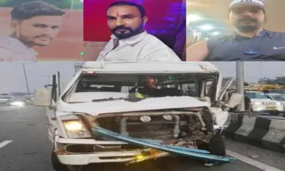 Ghaziabad accident news today: traveller bus 3 including brother-in-law deepak naveen Rudrapur died NH9 Road riding Thar bike rider yogesh also died today