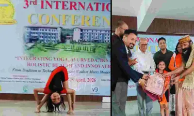 International Yoga Event India: Harshika Rikhari Shines in Dehradun, Receives Special Honor