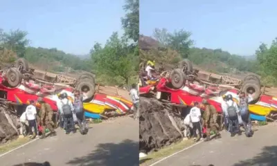 Ramnagar bus accident today: roadways bus fell into ditch 12 died udhampur jammu kashmir rescue continue many injured breaking news today
