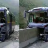 Almora KEMU bus accident today: KEMU bus collided with parapet Dopakhi khairna garampani bhowali highway