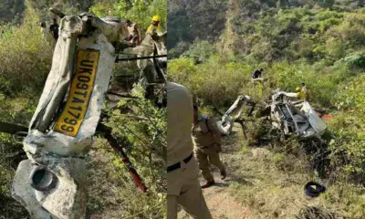 Tehri Max accident today: Max falls into Tehri Chamba road nail, rescue operation underway, several casualties feared uttarakhand breaking road Accident today