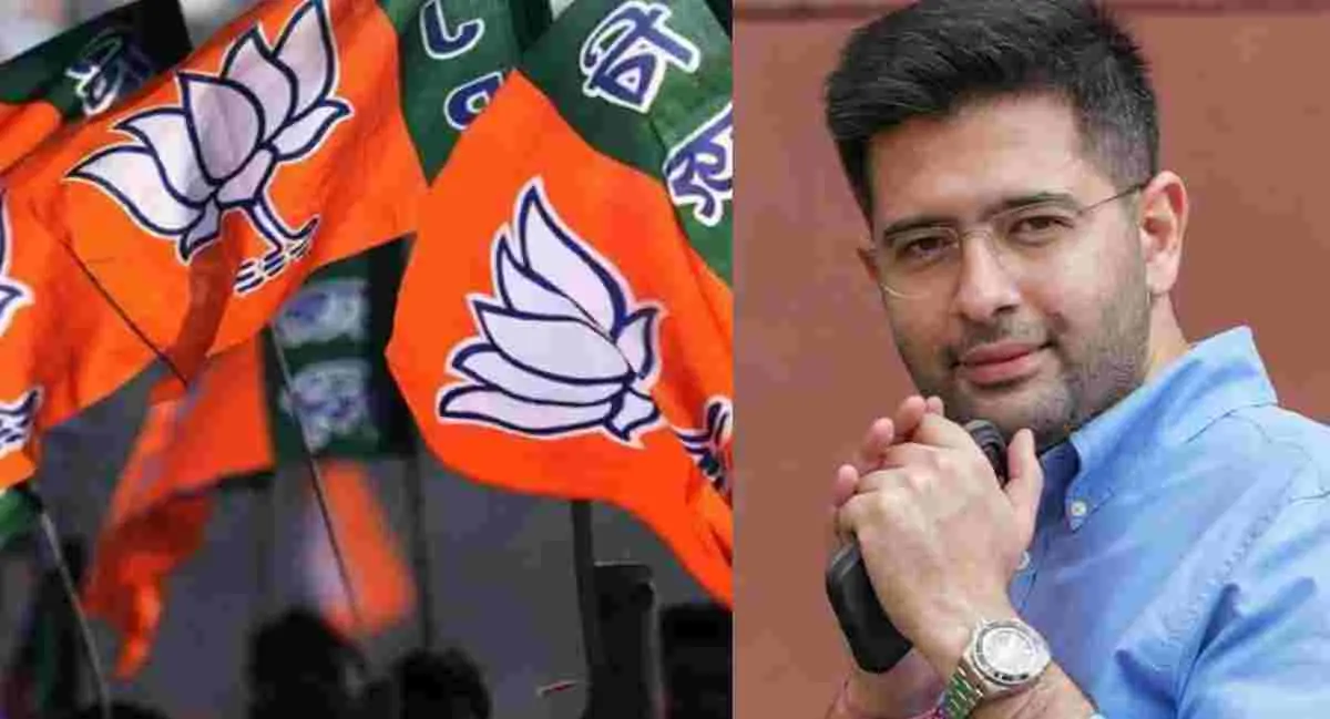 Raghav Chaddha BJP joining news AAP Faces Major Split BJP Breaking News