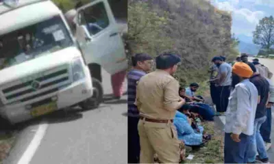 Tehri Breaking News: char Dham tempo traveller accident gangotri route