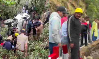 Uttarakhand news: Nainital road accident thar car kainchi dham road condition haldwani bhimtal road