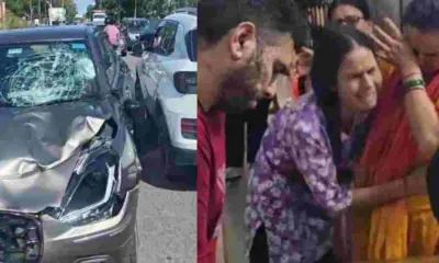 Uttarakhand road accident news: Nainital ramnagar Speeding Car Hits Two Women Walking by Roadside