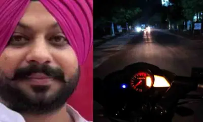 Uttarakhand news: Rudrapur Road Accident Biker Hit by Stray Animal, Crushed by Unknown Vehicle